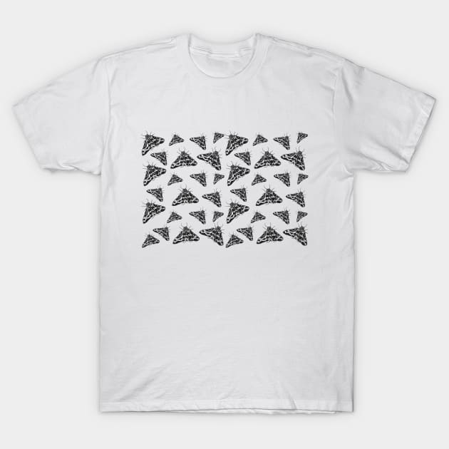 Creepy Moths T-Shirt by LunaMay